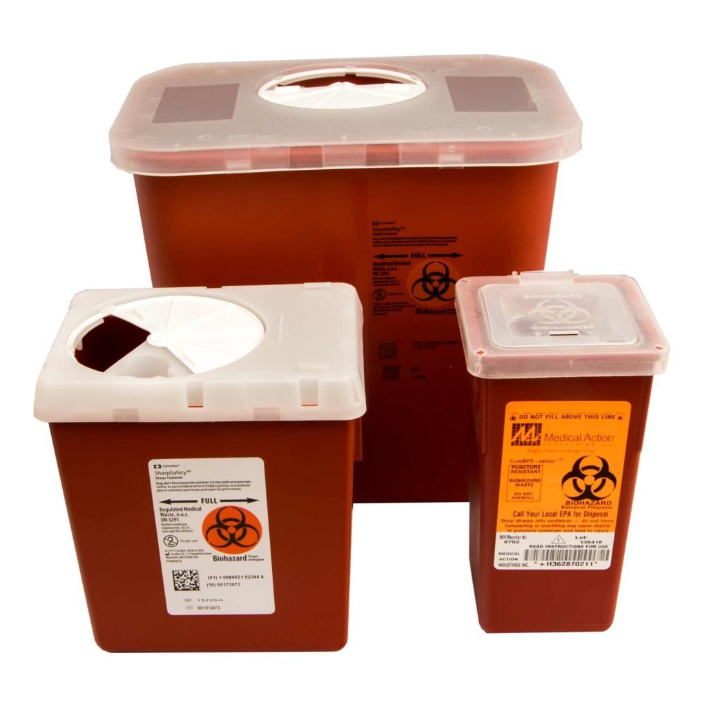 Biohazard Sharps Containers MAC Co.